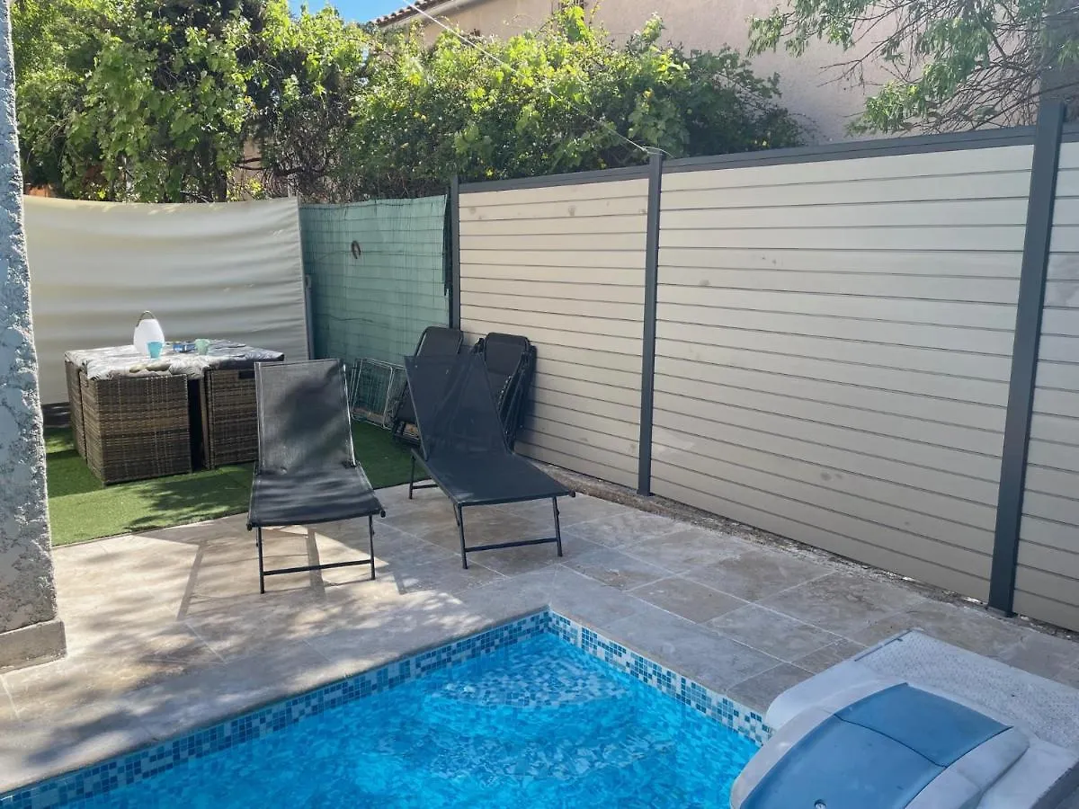 Apartament Appart Piscine Privee 80M2 7Mn Velodrome Et Metro Marsylia Francja