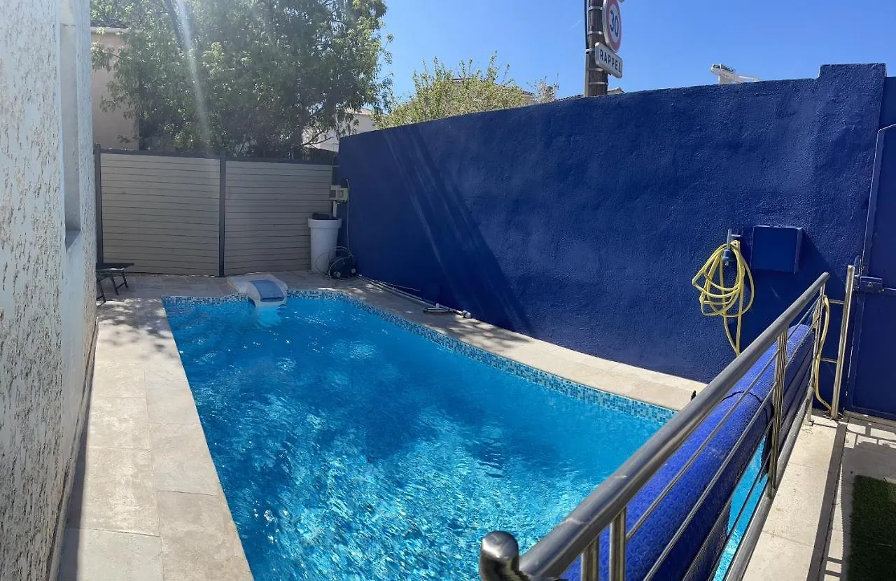 Lägenhet Appart Piscine Privee 80M2 7Mn Velodrome Et Metro Marseille